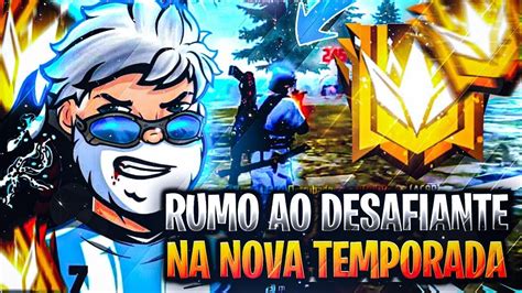 FREE FIRE AO VIVO CS RANK RUMO AO DESAFIANTE NOVA TEMPORADA