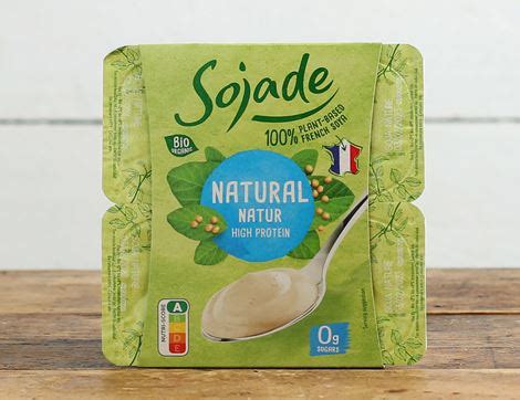 Natural Soya Yogurt Alternative Organic Sojade X G Abel Cole