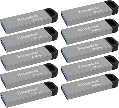 Kingston Datatraveler Kyson 32gb High Performance Usb 32 Metal Flash