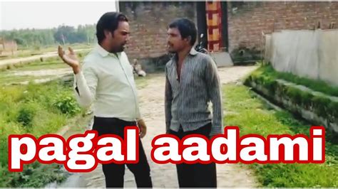 Pagal Aadmi 😀funny Video Comedyvideo Kurban Ansari Vakeel 420