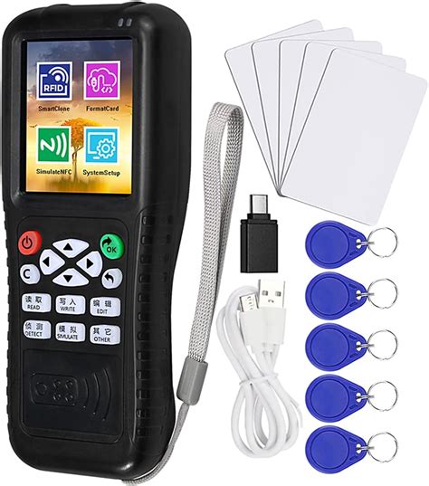 Jasugkey Multi Frequencies Rfid Smart Card Copier Rfid Reader Writer