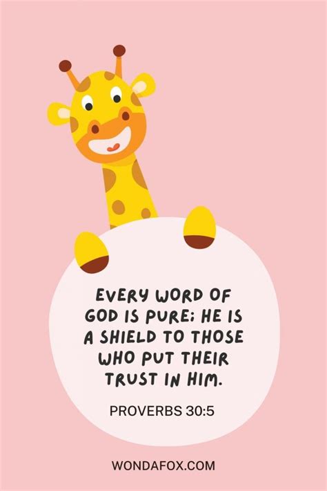 21 Short Bible Verses For Kids To Memorize - Wondafox