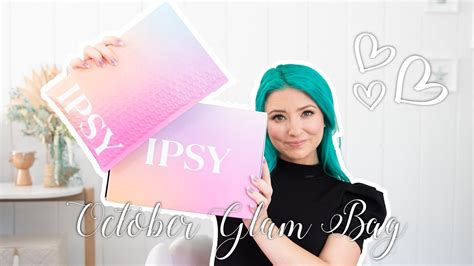 Boxycharm And IPSY October Glam Bag Unboxing YouTube