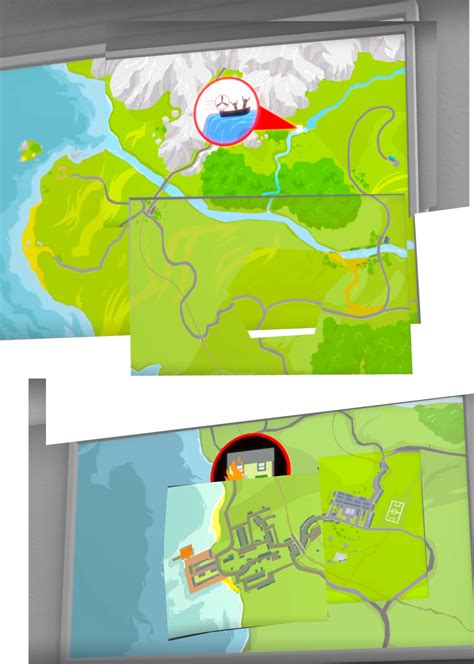 Map of Pontypandy in Fireman Sam