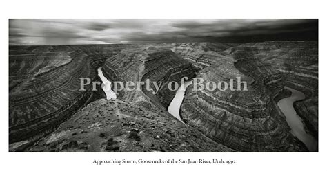 Jay Dusard Approaching Storm Goosenecks Of The San Juan River Utah