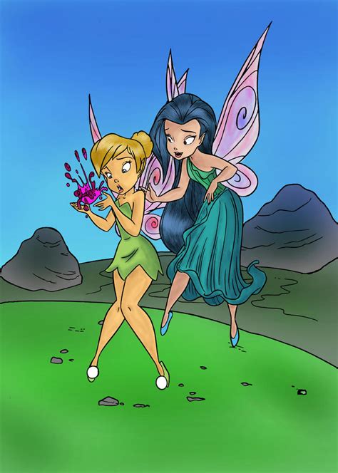 Silvermist and tinkerbell. by CheekyKat on DeviantArt