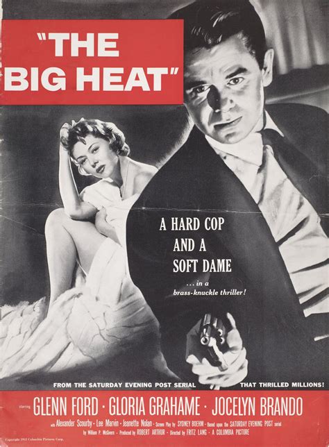 The Big Heat Original 1953 U.S. Movie Pressbook - Posteritati Movie ...