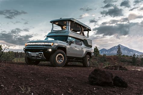 Gmc Hummer Ev Sut Turns Into Mobile Home With Earthcruiser Upfit Webtimes