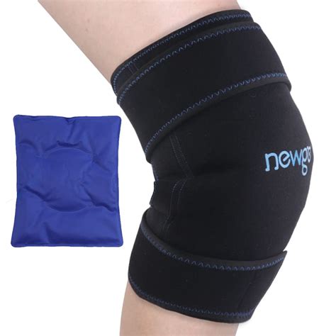 Newgo Ice Pack For Knee Injuries Reusable Hot Cold Compress Knee Gel