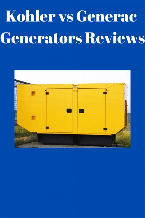 Kohler Vs Generac Generators Reviews Generators Zone