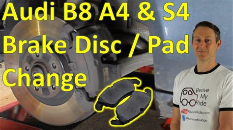 Vw Audi Front Brakes How To Replace B A A Mk Golf Pads And Discs