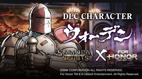 Samurai Shodown DLC Character Warden From For Honor Launches June 24