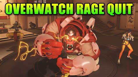 Making The Enemy Team Rage Quit Overwatch Competitive Gameplay Youtube