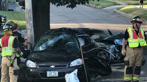 Three Arrested After Pursuit In Morningside Ends With Crash Kscj 1360