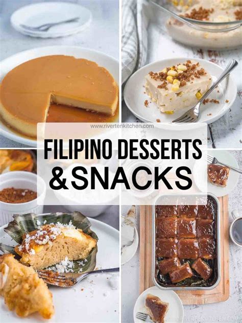 12 Filipino Desserts And Snacks You Can Make At Home Riverten Kitchen