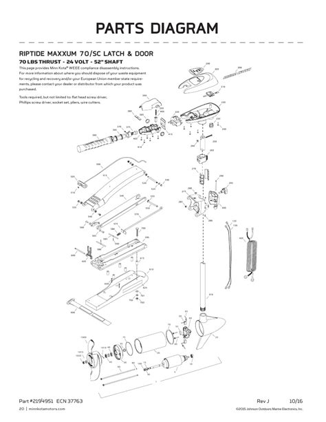 Parts And Repair Minn Kota Trolling Motor Parts Minn Kota Trolling