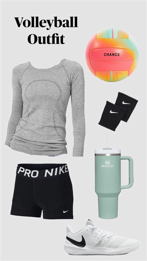 Sports Outfitinspo Cute Preppy Outfits Volleyball Outfits Kawaii