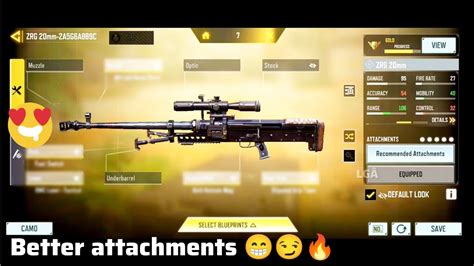 ZRG 20mm BEST Gunsmith Loadout Codm SnD YouTube