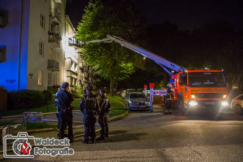 Mann Durch Zimmerbrand Schwer Verletzt Waldeck Fotografie