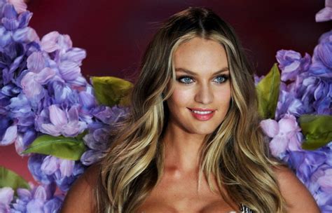 Candice Swanepoel Wings Model Blue Eyes Smile Girl Angel Beauty