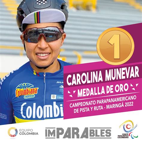 Comité Paralímpico Colombiano on Twitter Cuarta de oro para Caro