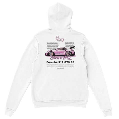 Porsche 911 GT3 RS Pink Hoodie Sweatshirt T-shirt GT3RS - Etsy