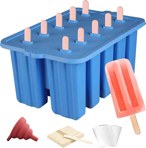 Moldes De Silicona Para Paletas Moldes De Paletas Reutilizables De Grado