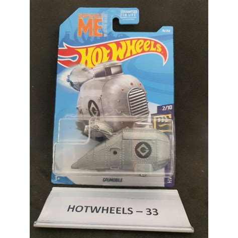 Hot Wheels Despicable Me Grumobile Shopee Malaysia