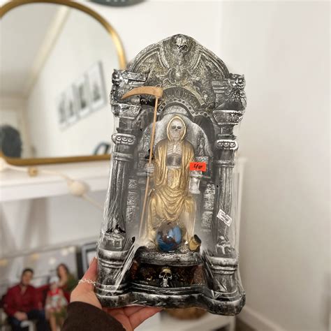 La Santa Muerte Statue Decor – Artesania Diaz