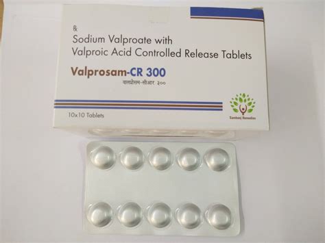 Valprosam Cr 300 Sodium Valproate With Valproic Acid Controlled Release