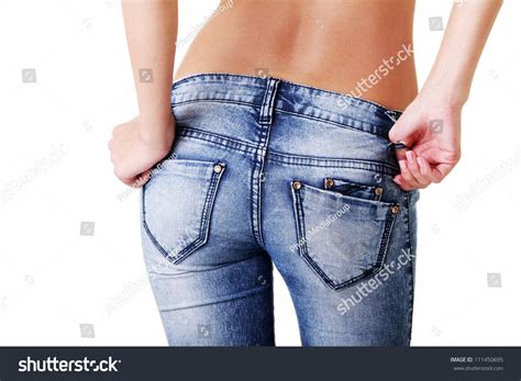 Fit Female Butt Jeans Stock Photo Edit Now 111450695 Shutterstock