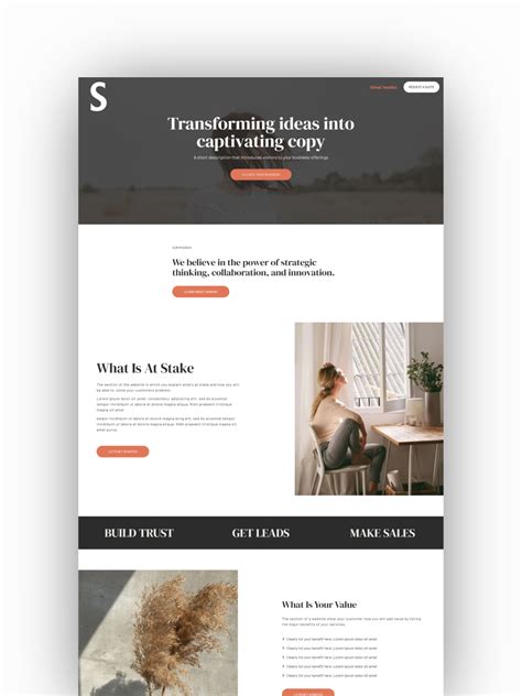 Shop Website Templates - Brandkit Studio