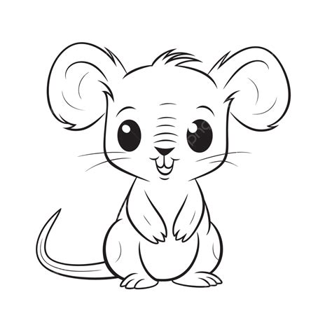 Cute Mouse Drawing PNG, Vector, PSD, and Clipart With Transparent ...