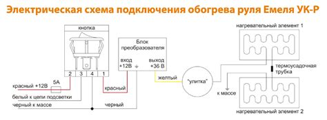 Установка подогрева сидений емеля ук - схема подключения, комплект для ...
