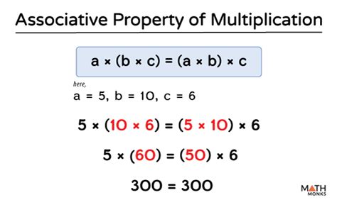 Associative Property Of Multiplication Worksheets Rd Grade