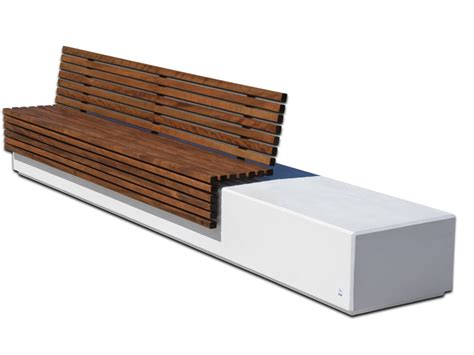 Lithos Wood Bench With Back By Calzolari Atelier Yuwaciaojp