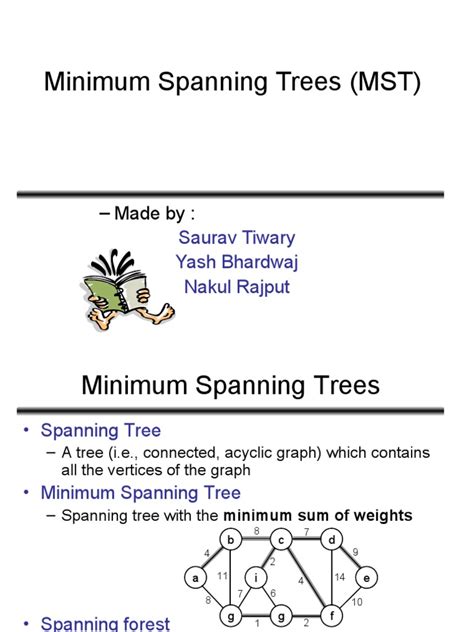 Minimum Spanning Trees | PDF