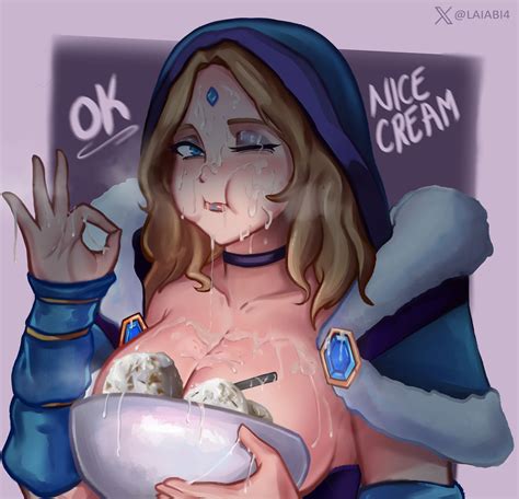 LAIABI4 Dota Porn Dota 2 Porn Crystal Maiden Crystal Maiden