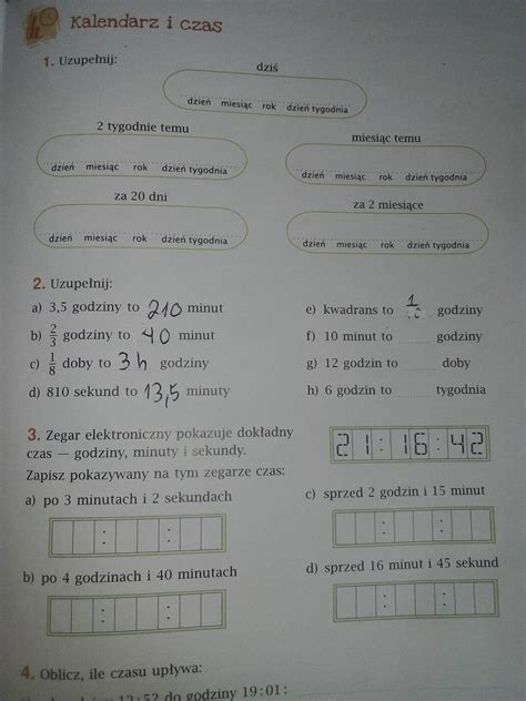 Matematyka kalendarz i czas zadnie 1 2 3 33 w załączniku daje naj