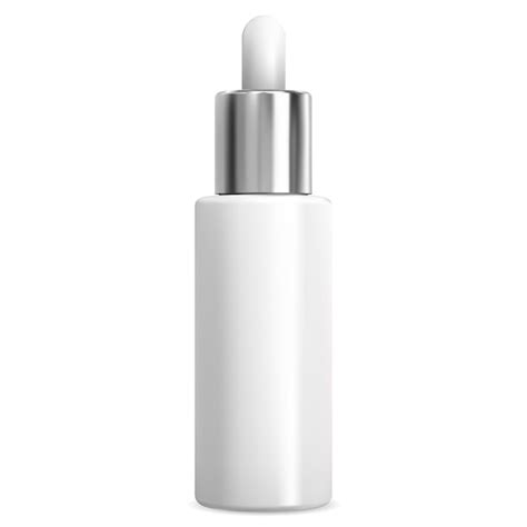 Premium Vector Dropper Bottle For Eye Serum Essential Oil Vial White