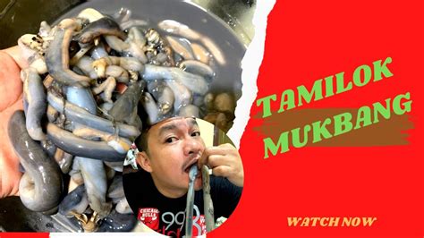 Mukbang Tamilok Wood Worm Mahabang Uod Challenge Accepted