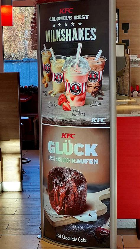 Speisekarte Von Kentucky Fried Chicken Fast Food Ingolstadt