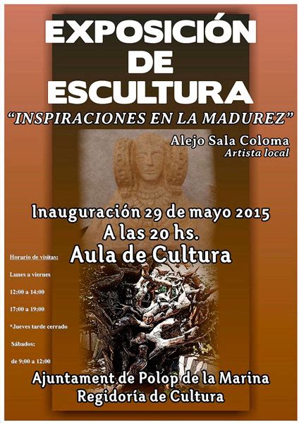 Exposici N De Escultura Inspiraciones En La Madurez De Alejo Sala