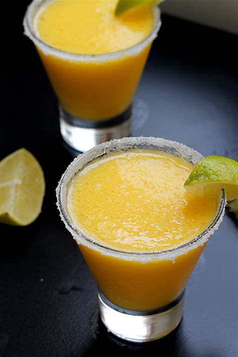 Frozen Pineapple Mango Margaritas Artofit