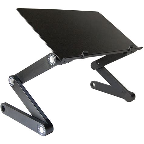 Uncaged Ergonomics WorkEZ Professional Laptop Stand (Black) WEPB