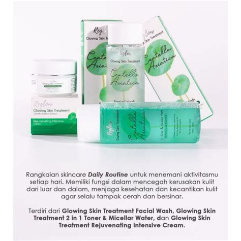 Jual Reglow Paket Lengkap Original In Toner Micellar Water