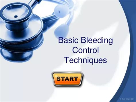 PPT - Basic Bleeding Control Techniques PowerPoint Presentation, free ...