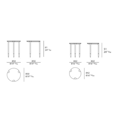 Zero Turri Tavolino D Appoggio Milia Shop