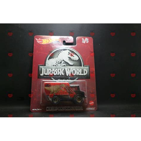 Jual Hotwheels Hot Premium Jurassic World Set Series Mercedes Benz Unimog U Kab Sidoarjo
