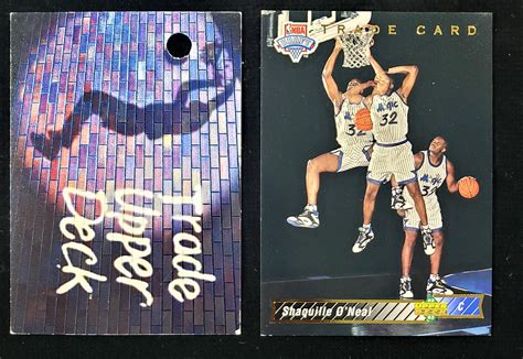 Lot Detail Shaquille O Neal Orlando Magic Upper Deck Nba